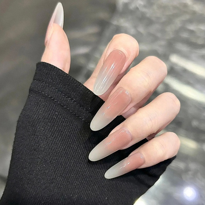 오솜 네일아트 셀프 네일팁 붙이는 인조손톱, 1개, 그라데이션