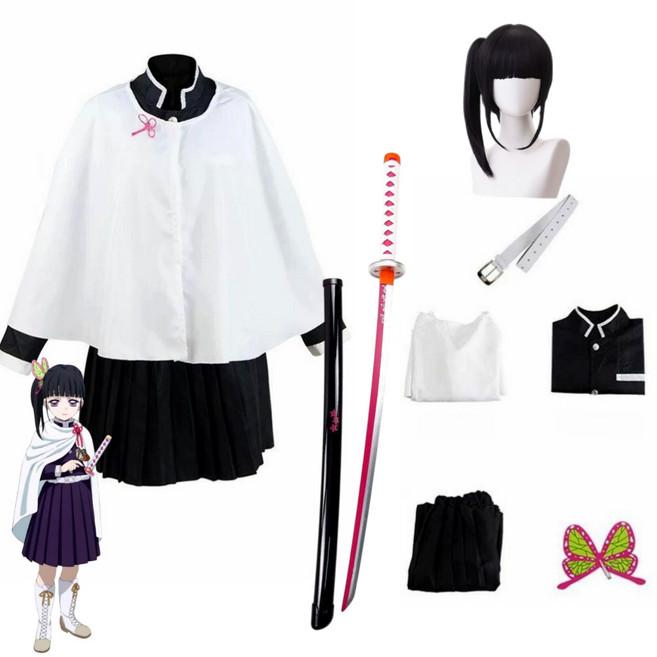 귀멸의칼날 코스프레 의상 가발 칼 풀세트 코스튬