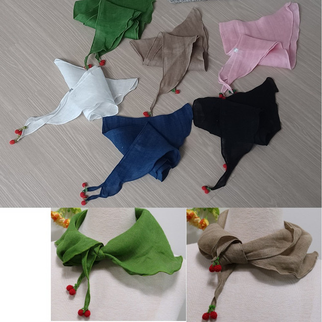 체리단색마스카프/마스카프