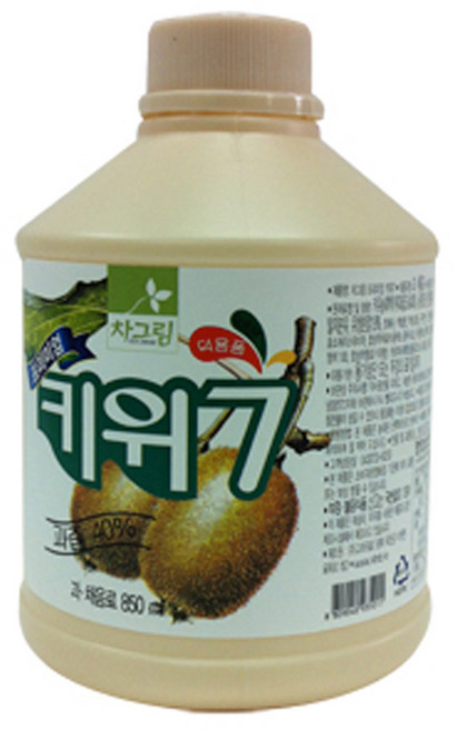 차그림 키위주스 850ml 키위 과일 농축액 원액 주스, 1개