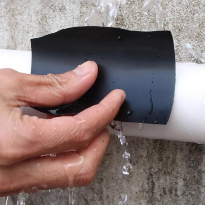 삼육오스토어 초강력 방수테이프 욕실 배관 누수 만능 보수 투명, 1개