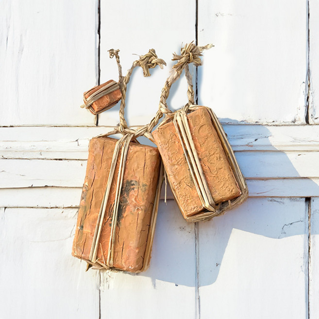 [동그라미] 메주 모형 메주 줄줄이 가랜드 벽장식 가을소품 전통 인테리어 장식, 3.대