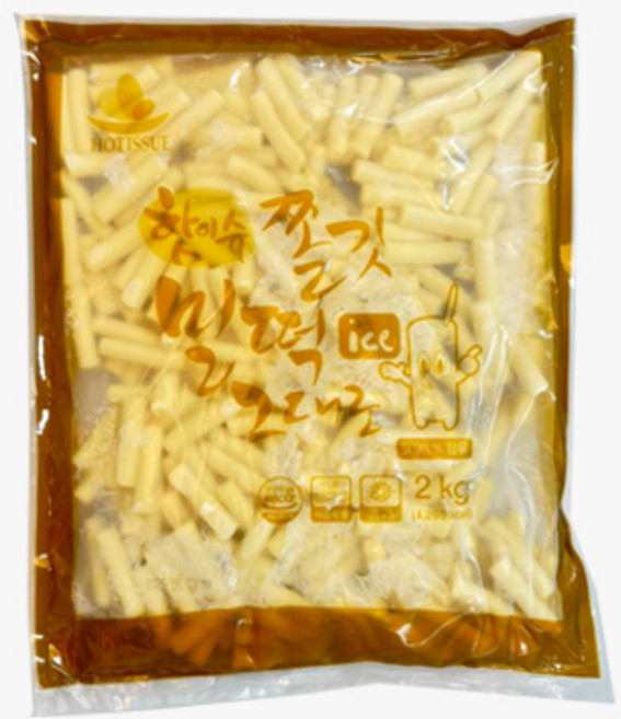 [피자다] 핫이슈 밀떡그대로, 2kg, 1개