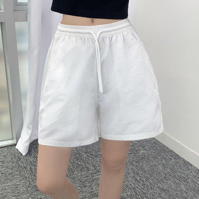 티데일리 남녀공용 프루프 나일론 바스락 밴딩 숏팬츠