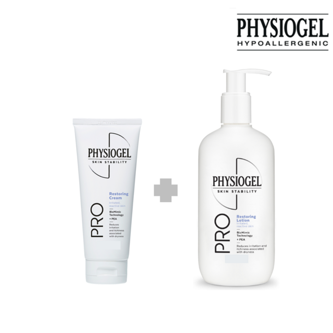 [ 세트 ] 피지오겔 AI 리페어 프로 리스토어링 크림 100ml + 로션 400ml, 1개, 500ml