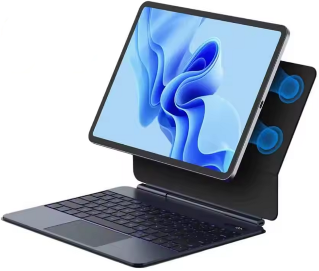 구조독 매직키보드 신형 A1935 경량 아이패드 프로 11 호환 한글 GOOJODOQ, 아이패드 에어 4 에어 5 10.9, 블랙