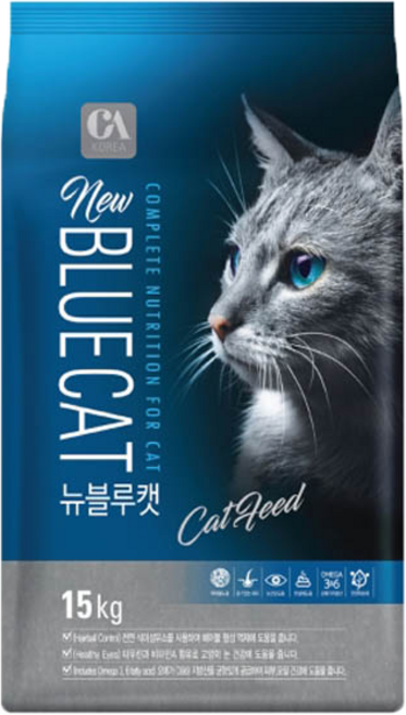 사료창고 생후 4개월 이후 뉴블루캣 고양이사료, 15kg, 1개