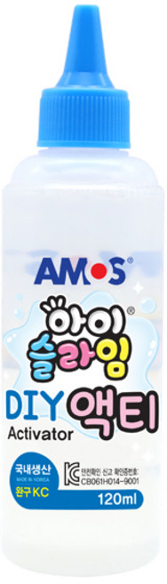 아모스 아이슬라임 DIY 액티 120ml, 2개