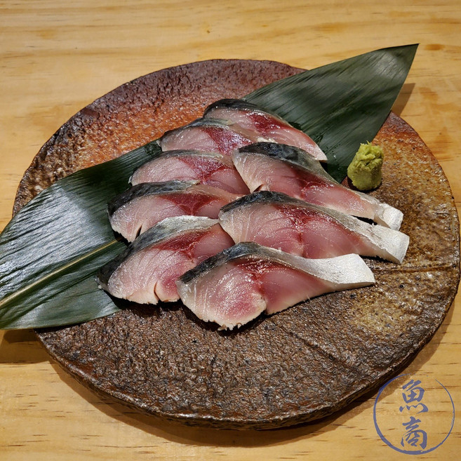 [국내산]시메사바 대사이즈(170g 내외) 고등어초절임 고등어회 이자카야 술안주 어상시메사바, 1개