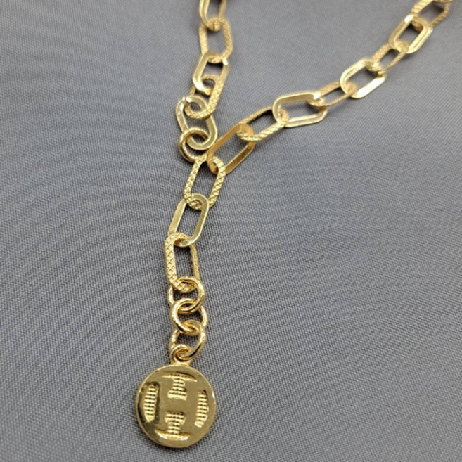 원형딸랑이 순금목걸이 24k 11.25g(3)