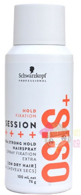 俏妞美妝 Schwarzkopf OSIS 施華蔻 黑炫風3號 特強定型霧, 1個, 100ml(小), 100ml