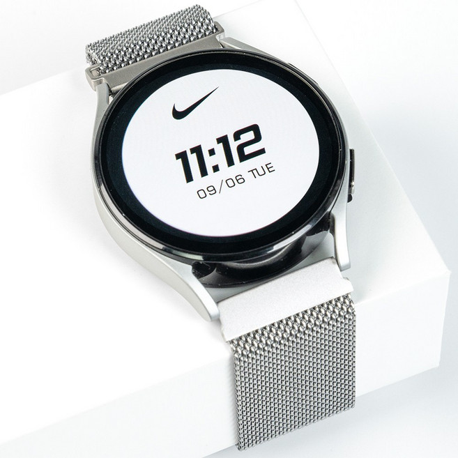 고고플랜 갤럭시 워치 5 4 프로 클래식 메탈 스트랩 40mm 44mm 42mm 45mm 46mm 시계줄 밴드, 01. 실버