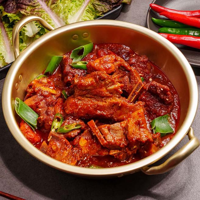 대구식 호랭이 매운 돼지갈비 매운갈비찜 밀키트, 1개, 800g