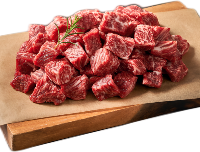 한우왕 한우 국거리 혼합 1등급이상 600g 소고기 (냉장), 1개, 국거리 혼합육 1등급이상 600g