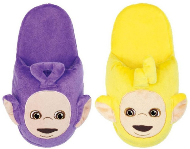 텔레토비 슬리퍼 보라돌이 나나 룸슈즈 팅키윙키 라라 실내화 일본