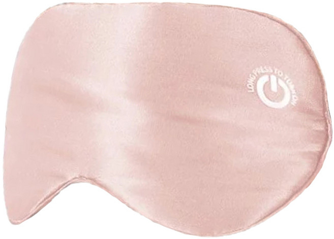 【RAY FAIR 美好生活】無線石墨烯熱敷眼罩 (多色可選), 粉, 真絲蒸氣眼罩-粉色