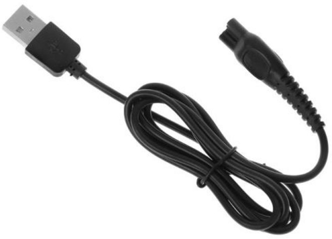 ZOZEN FLYCO SOOCAS SO 화이트 PINJING ENCHEN 전기 면도기 교체 블레이드 예비, [02] Charging Wire, 1개