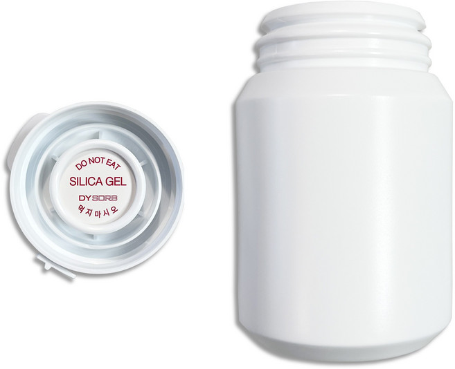 여행용 약통 실리카겔 방부제 일체형 제약 원터치 소분통 10개 100ml