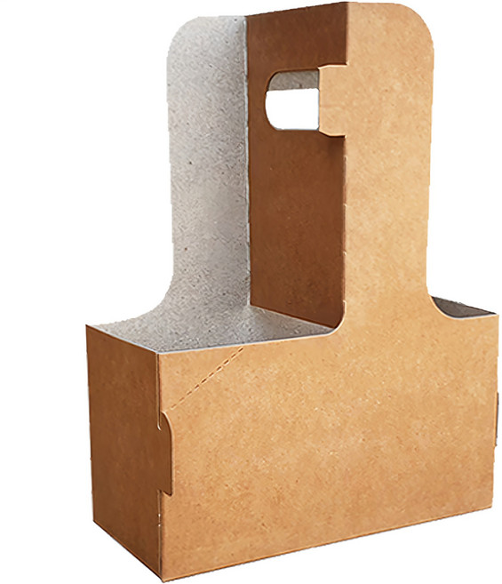 커피세븐 튼튼 합지 음료캐리어 2구, 200개입, 1개