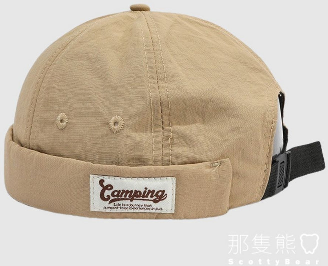ScottyBear 水兵帽 日系布標速乾透氣防潑水帽