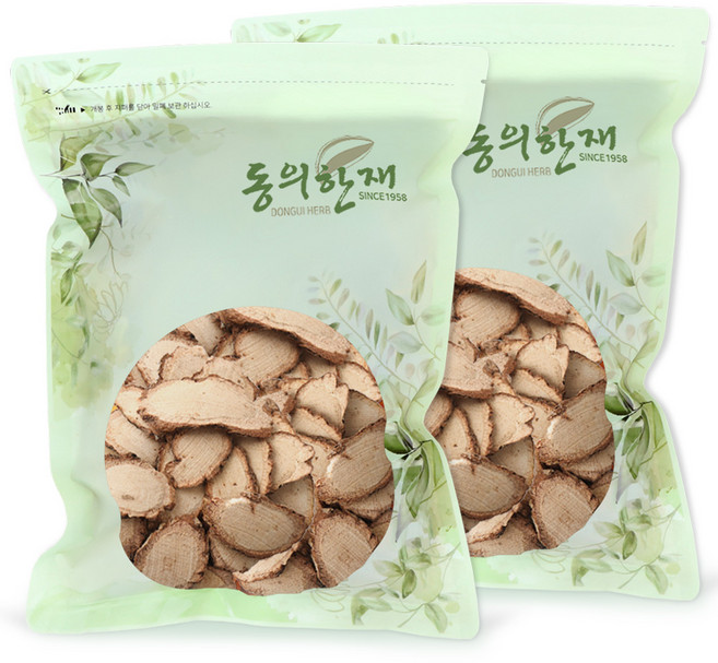 동의한재 절편 국산 송담 소나무담쟁이, 500g, 2개