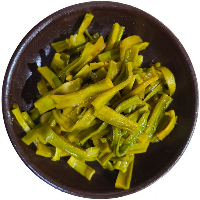 오독오독 식감 맛있는 전라도 궁채장아찌 뚱채 상추대 주문, 1kg, 1개