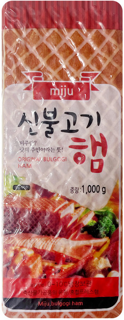 미주 신불고기햄 미주스모크햄 1kg, 1개