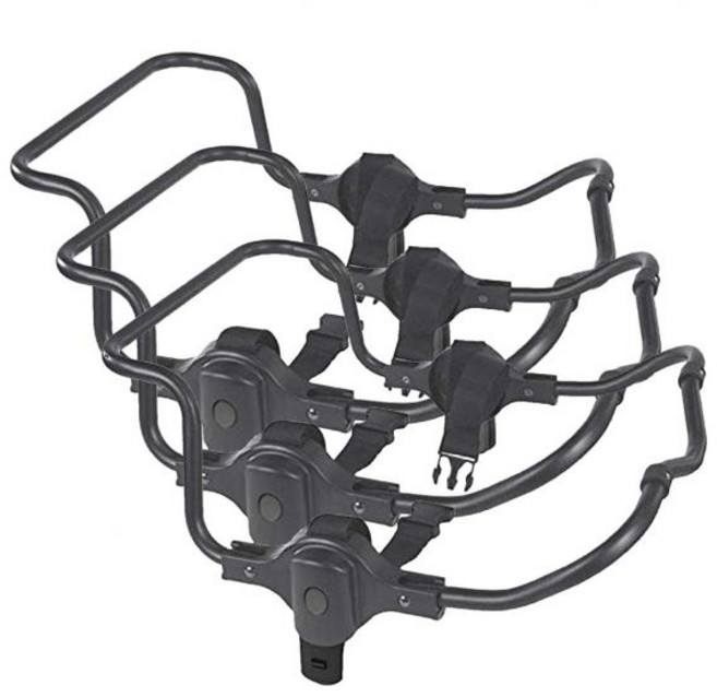 유아용 카시트 어댑터 - Chicco Graco BabyTrend Evenflo Cybex Maxi-COSI Peg Perego 등의 일부 컨투어 베이비 유모차/카시, (Pack of 3)