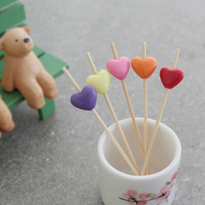 삼부팩 소량100개 하트꼬지, 1개