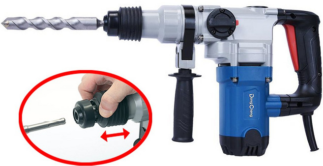 동청 전기 경량 해머 드릴 DZC 03-28 C5850552, 1개