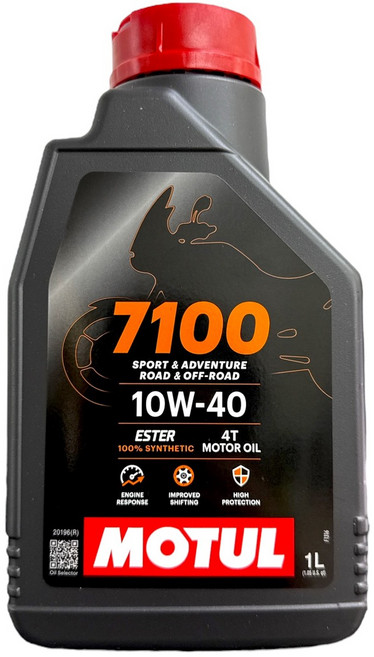 MOTUL 7100 4T 10W-40 全合成酯類機油 重機檔車專用, 1個