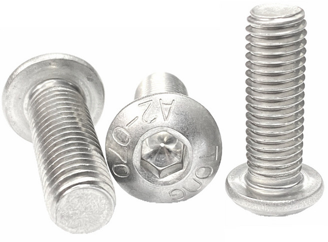 하나로볼트 스텐 둥근머리 렌치볼트 마루 서스 육각 M2 M2.5 M3 M4 M5 M6 M8 M10, 1개