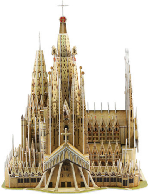 스콜라스 사그라다 파밀리아 성당 입체퍼즐 3745, 223피스, 1개