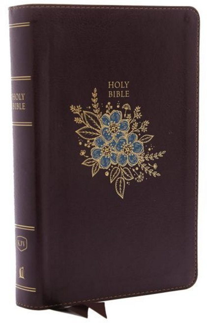 영어 성경 영문 홀리 바이블 KJV 킹제임스버전 43000개의 크로스 레퍼런스가 있는 퍼스널 사이즈 자이언트 프린트 디럭스 버건디 가죽소프트 레드 레터 컴포트 프린트 킹 제임스, 영어 성경 영문 홀리 바이블 KJV 킹제임스버전 430