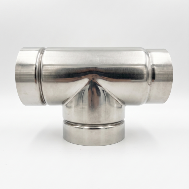 T형 확축관 스텐 파이프 엘보 sus304 (사이즈 선택), 1개