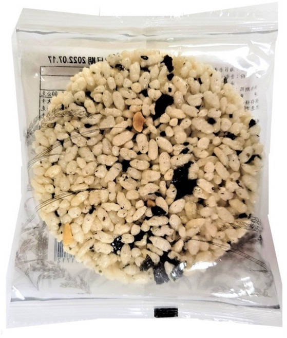 新復珍 海苔鹹米香(全素), 1個