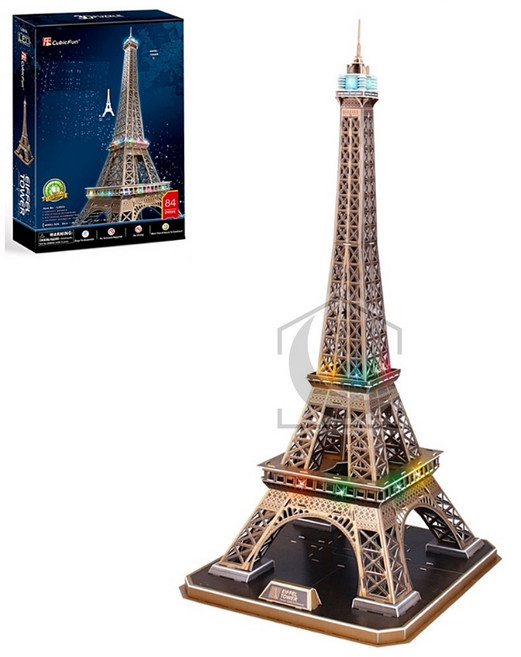 LED입체퍼즐 초대형 에펠탑 LED라이트