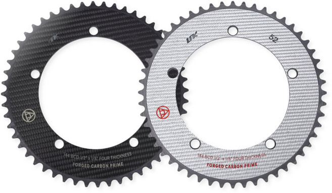 언노운 카본 체인링 CARBON CHAINRING, 1개, 실버 47T