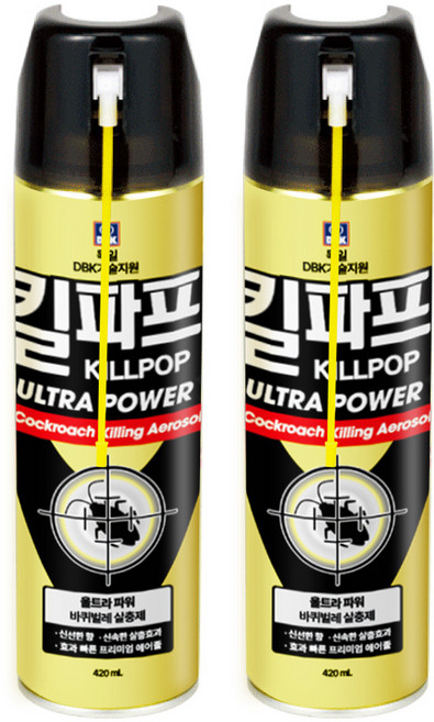 킬파프 울트라 파워 에어졸, 2개, 420ml