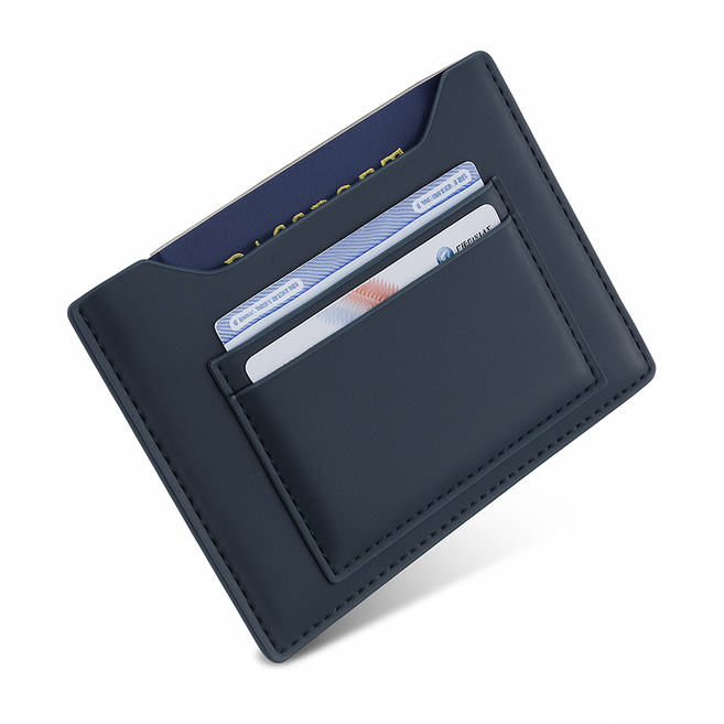 뉴밸코 안티스키밍 해킹차단 RFID차단 여권케이스 지갑