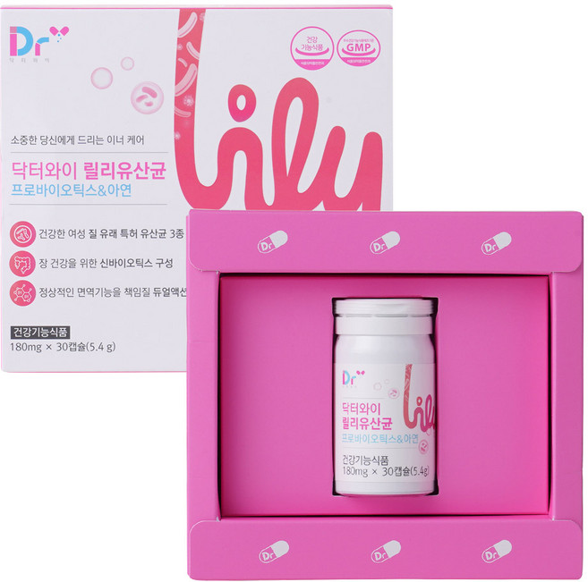 DrY 릴리유산균, 30정, 1개