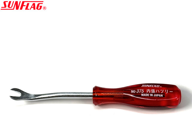 썬플래그 핀셔 376 핀풀러 오리발 리무버 내장재제거 핀제거공구 자동차헤라, 1개