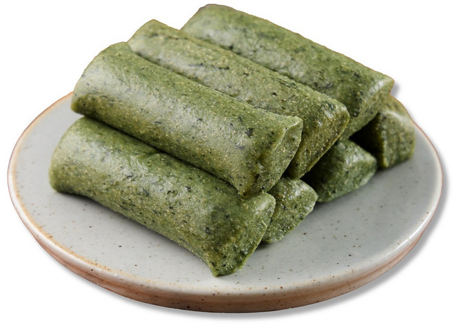 싸리재 쑥떡 [ 쑥현미가래떡 1kg ] 식사대용 개별포장 간식떡 구워먹는 현미떡, 1개