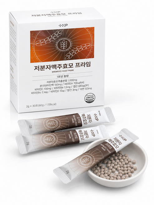 3통20%할인/저분자 국산 맥주효모 프라임, 3개, 30회분