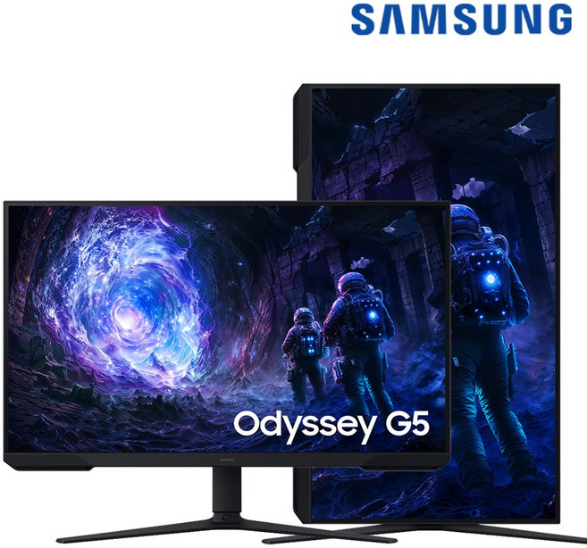 삼성전자 오디세이 G5 게이밍 모니터 QHD VA 멀티스탠드 G51C, 80cm, LS32FG510EKXKR