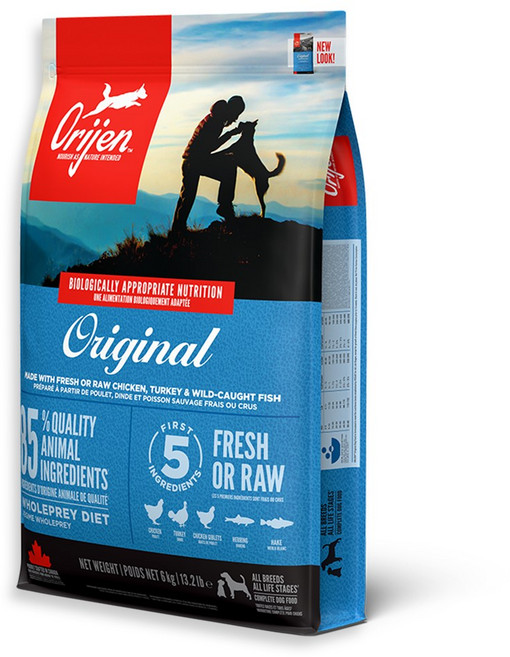 (멍대리간식 300g 증정) 오리젠 오리지널 6kg 강아지사료, 1개, 닭