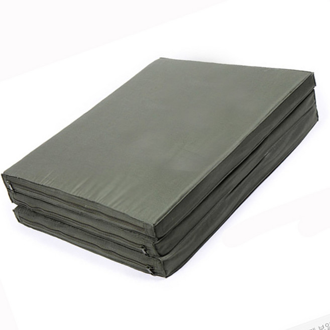 피싱포유 군용 접이식 3단 매트 캠핑 야전 슬리핑 매트리스, 접이식 3단매트