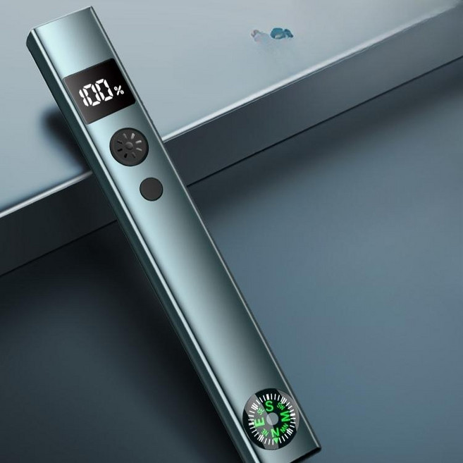 레이저 손전등 일체형 LED 캠핑 포인트 램프 랜턴 캠핑 야간 그린 라이트, 01.고급 손전등, 1개