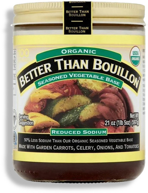 Better Than Bouillon 베러댄부용 오가닉 저염 야채 베이스 597g, 1개