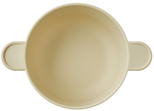 바망바망 국그릇, 1개, 아이보리